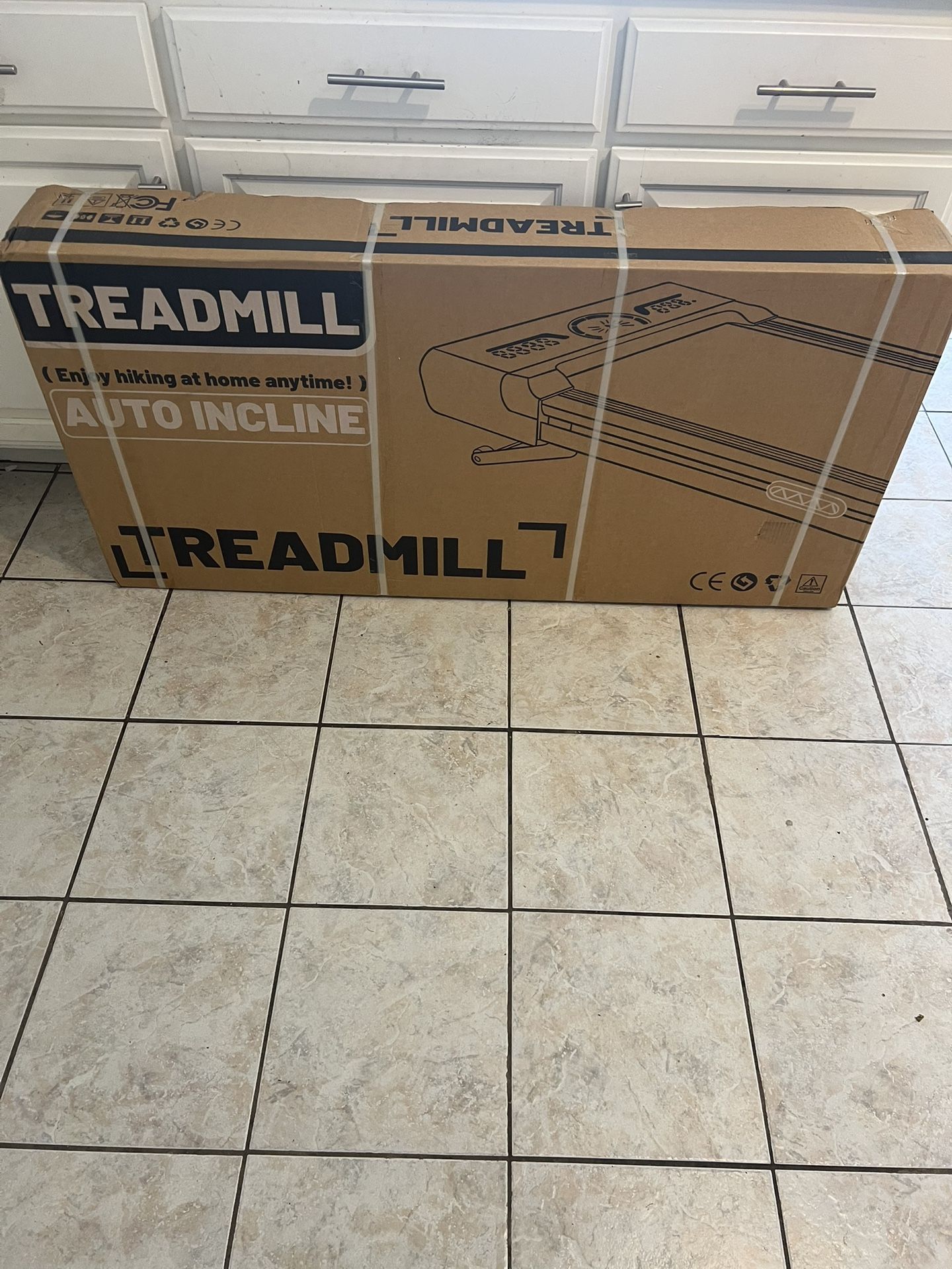 Walking Pad Treadmill with 12% 9-Level Auto Incline