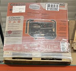 Brand New Generac GP6500E Generator – Electric Start – 6500W – Sealed