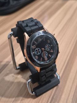 New Black and copper unisex watch