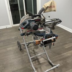 Bosch Miter Saw With Stand 