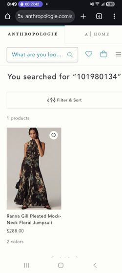 ANTHROPOLOGIE Beautiful MEDIUM  Rumper DRESS SMALL