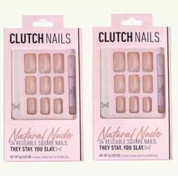 2 Of NATURAL NUDE | LONG NUDE NAILS | PRESS ON NAILS