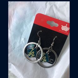 Dodgers Earrings