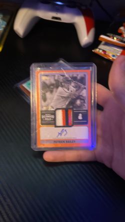 Patrick Bailey Rickwood field patch auto /25