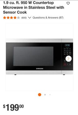 New microwave never used