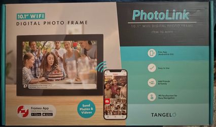 Tangelo PhotoLink 10.1" WiFi Digital Photo Frame