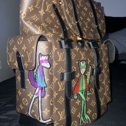 louis vuitton x virgil abloh christopher pm backpack