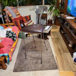 Bar Stool Steel Chair 