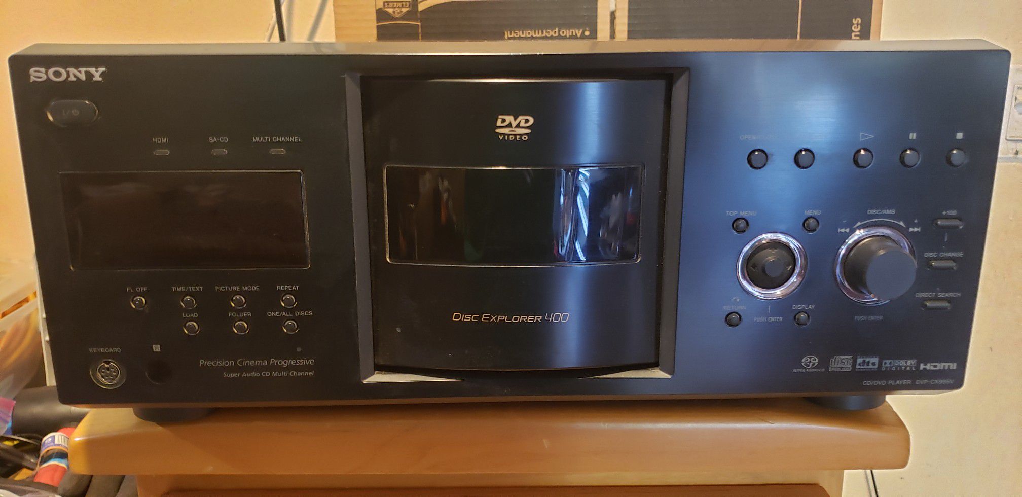 CD Player DVD Player. Sony