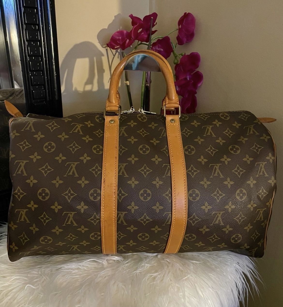 Louis Vuitton Keepall 45 Travel Bag