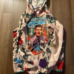 Asaali Malverde Zip Up Windbreaker 2XL