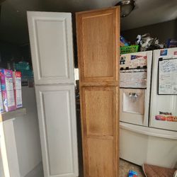 Two Pantry Cabinets