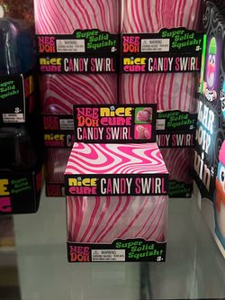 Nee Doh Nice Cube Candy Swirl Stress Toy