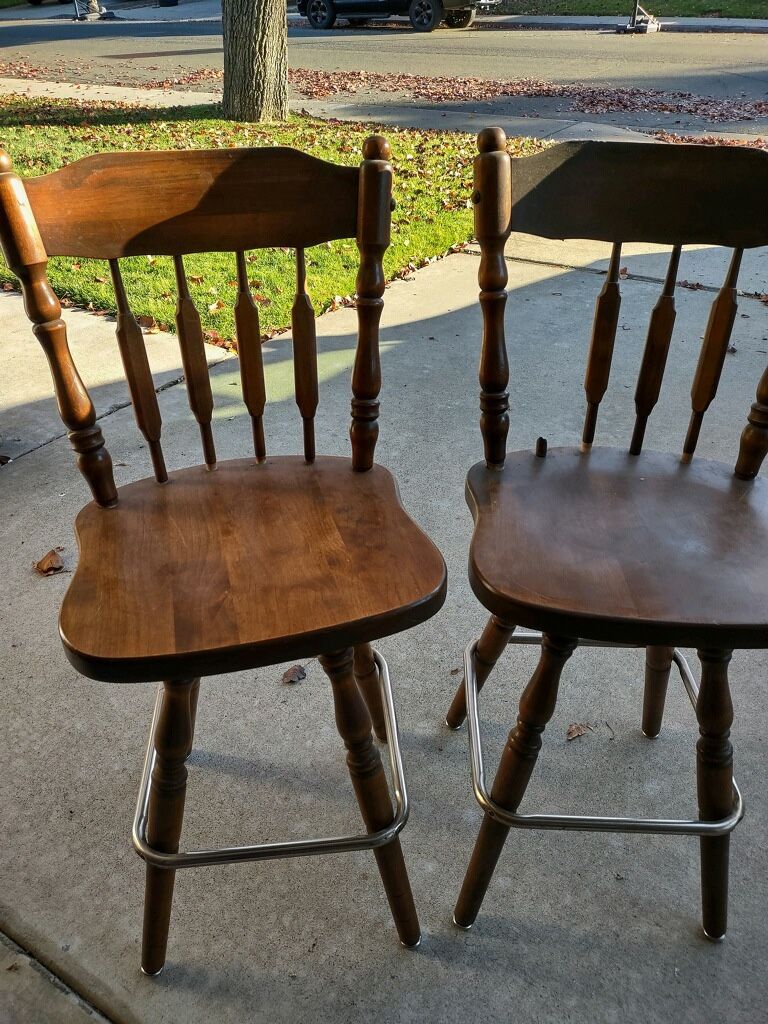 Wood Bar Stools