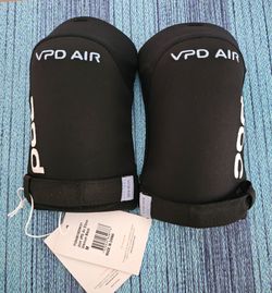 New POC VPD Air elbow pads - Medium, black, for MTB, biking, rollerblading, etc.