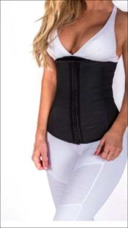 Zip and clip waist shaper