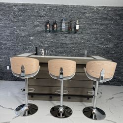 3 Bar Stools New