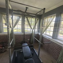 Valor Weight Rack With Bench And Weights