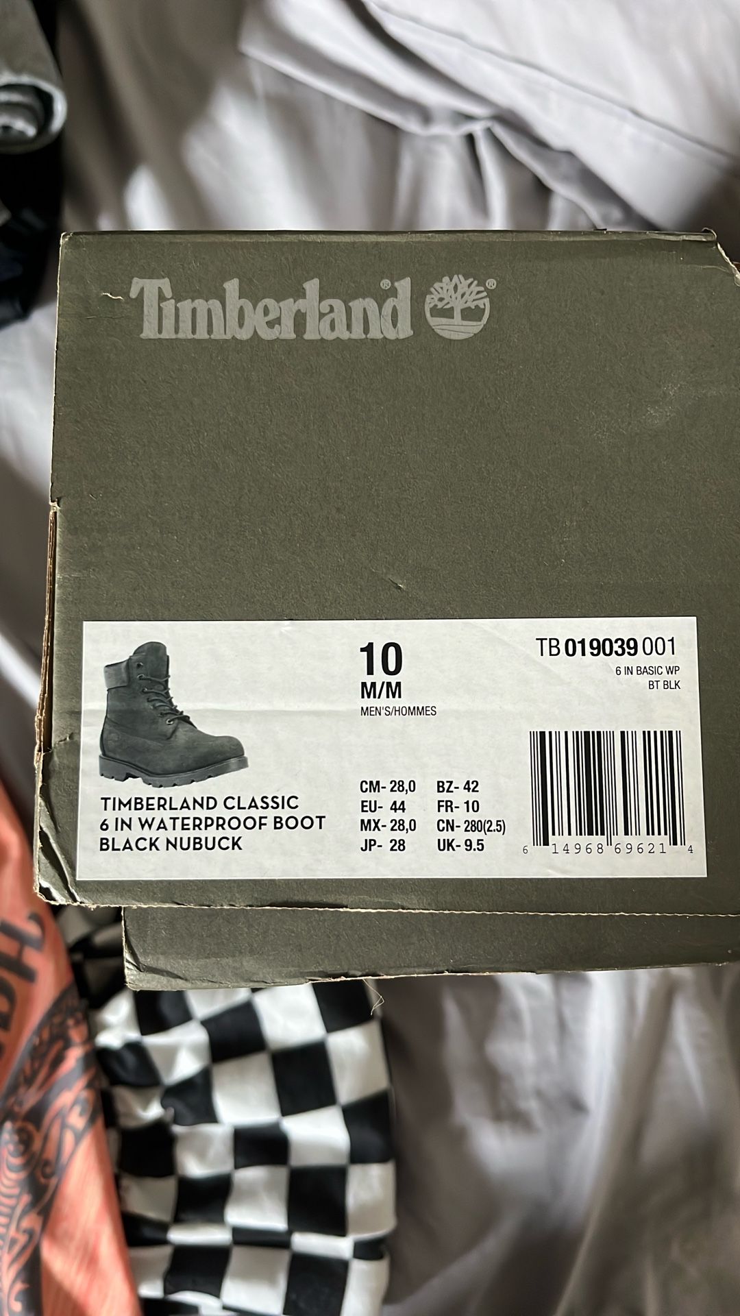 Timberland classic 6 inch black