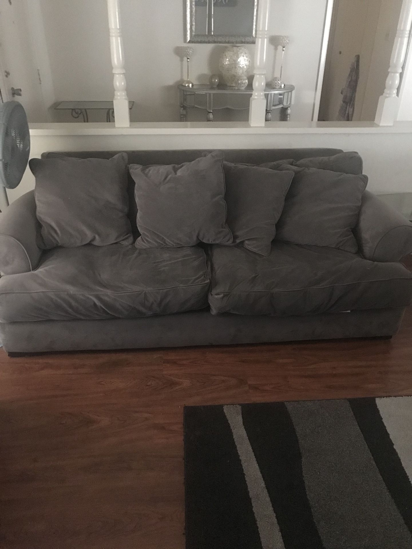 Grey couch