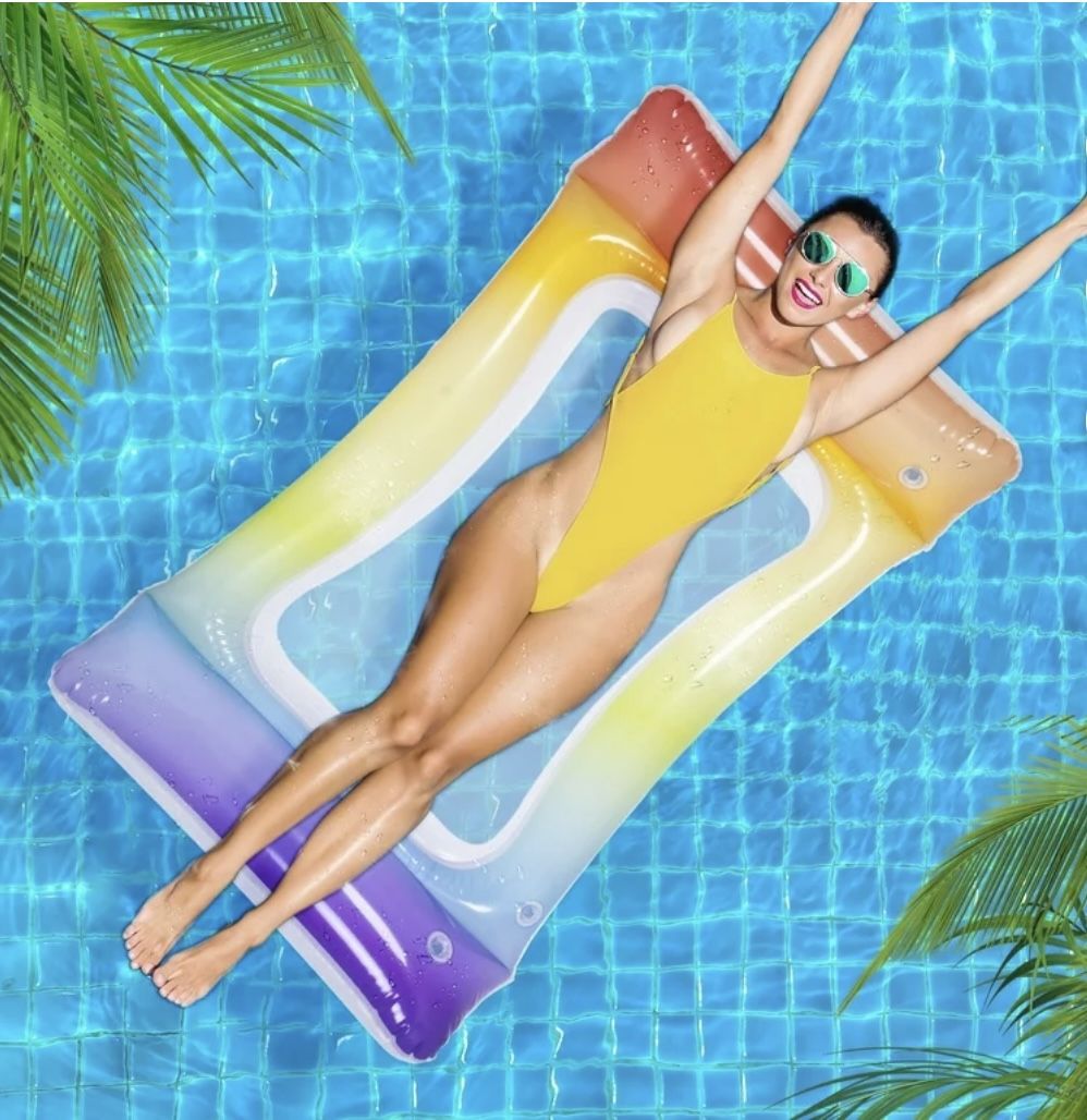 Brand New Posrue Inflatable Pool Floats โ Multi-Purpose Water Hammock!