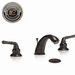 8" Oil Rubbed Bronze Widespread Bathroom Faucet with Drain......... CHECK OUT MY PAGE FOR MORE ITEMS