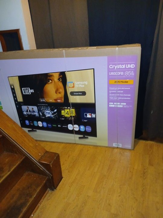 85" Brand New Television Never opened