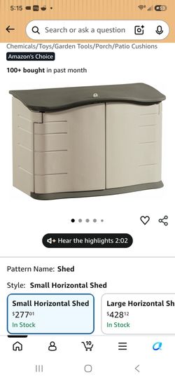 Rubbermaid shed
