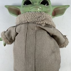 Star Wars Mandalorian The Child 11" Plush Baby Yoda Grogu Doll Mattel