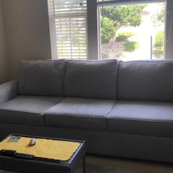 Like Brand New Grey 3 Seater Couch With Loveseat 
