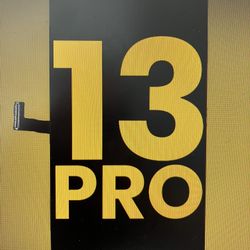 iPhone 13 Pro screen