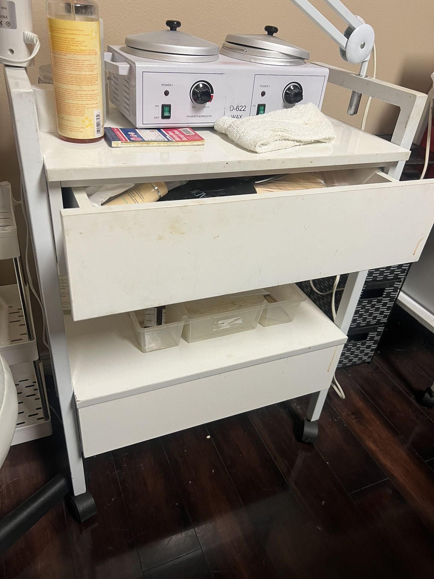 facial, eyelash , all purpose storage draw cabinet