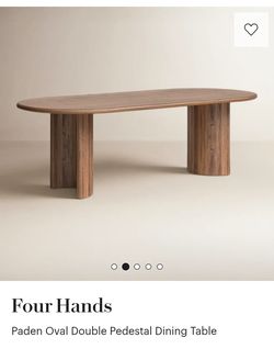 Four Hands Paden Dining Table Top Only – New, 94" x 42" – Great for DIY/Woodworking