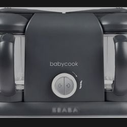 BEABA Babycook Duo Charcoal Grey Baby Food Maker.. ONLY ONE TOP LID. New and never used.