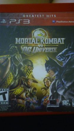 Mortal combat vs dc universe