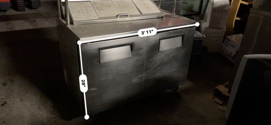 True Prep fridge 48”