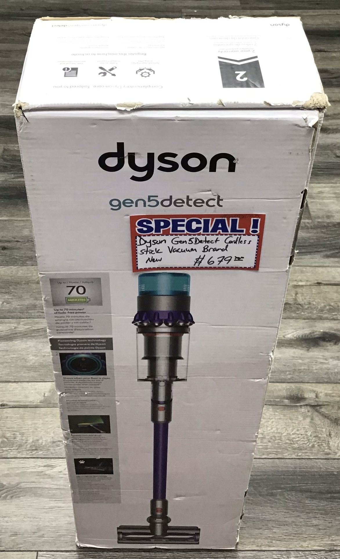 Dyson Gen5detect Cordless Stick Vacuum Brand New