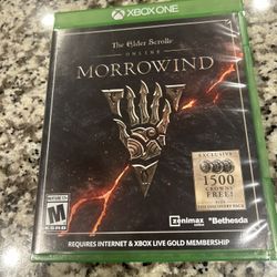 Morrowind Online Xbox One 