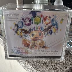 Prismatic Evolutions Pokémon center Elite Trainer Box