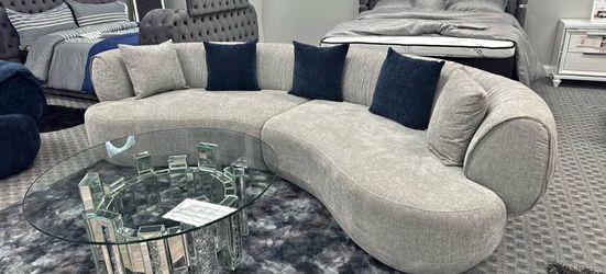 MODERN CURVED SOFA