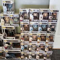 Assorted Funko Pop GoT LoR And More