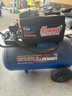 Devilbiss 20 Gallon Air Compressor 