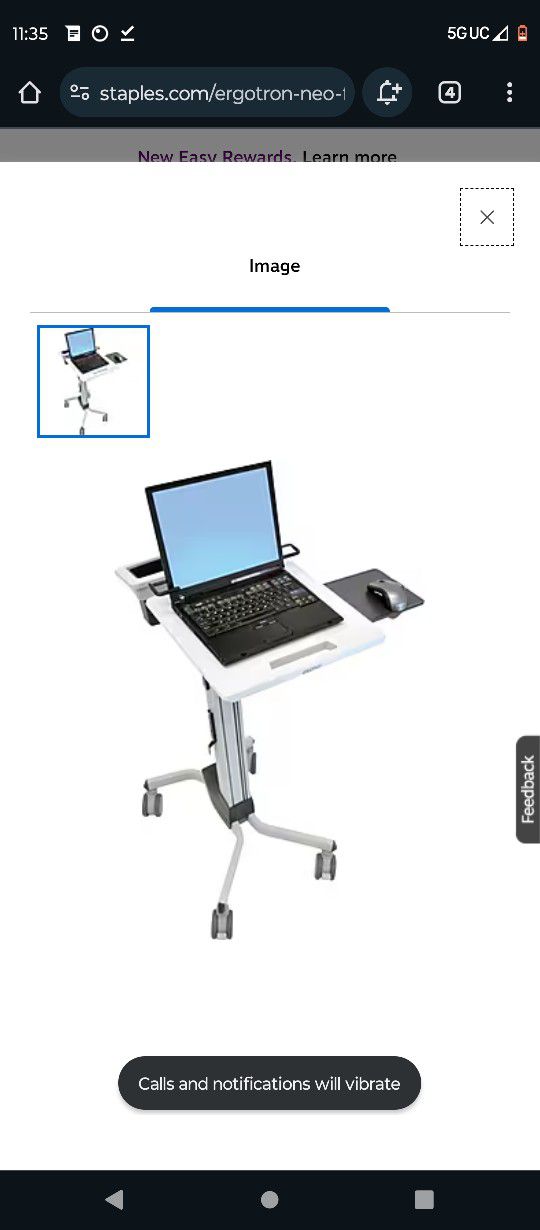 Neo Flex Laptop Mobile Workspace