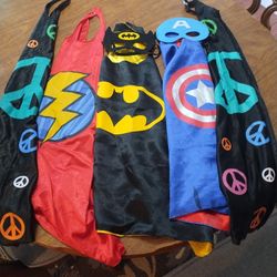 Capes And 2 Mask