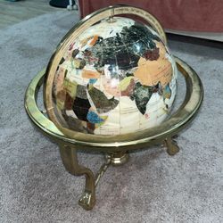 Mother of Pearl Gemstone Globe