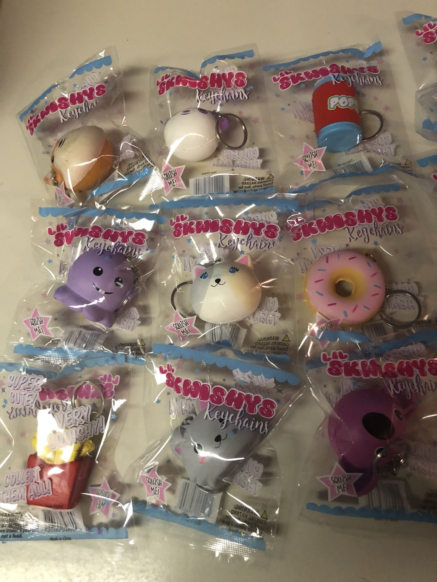 lil skwishy keychain new new very squishy !