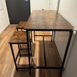 Bar Table With Stools