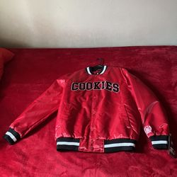 Red Cookies Jacket Size L With Tags 