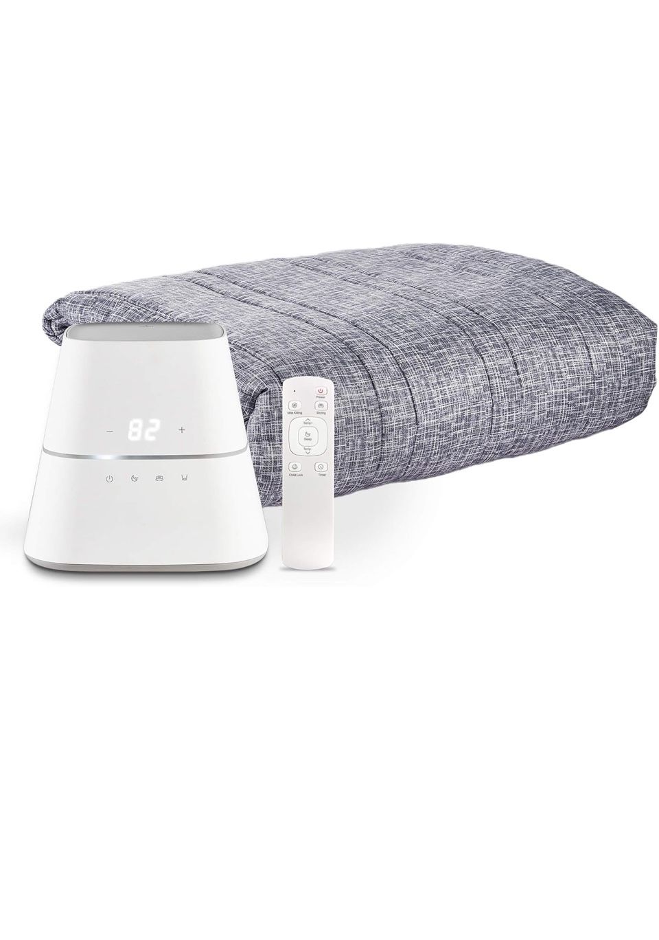 Full Size AquaPad CozyFlow Water Heating Blanket Heated Mattress Pad, No Electric Wire