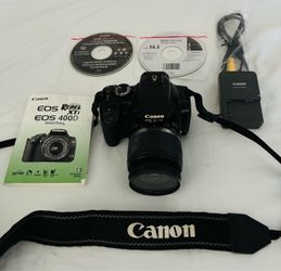 Canon EOS Rebel XTi / 400D DSLR Camera Kit